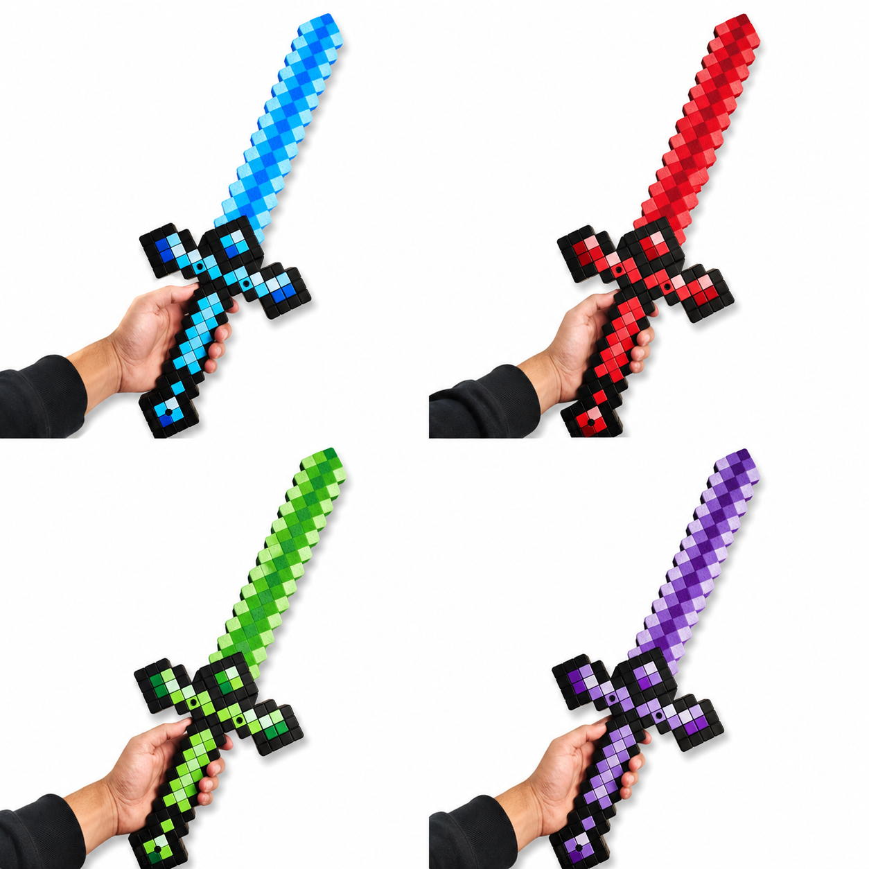 Block-Style Pixel Sword